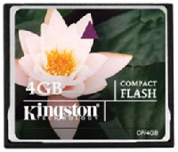 Kingston 4GB CF Card (CF/4GB)